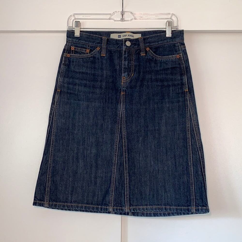 2004 Y2K‎ GAP jean skirt